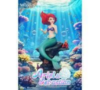 Beast Kingdom The Little Mermaid Master Craft Statue Ariel & Sebastian 42 cm