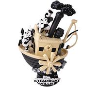 Beast Kingdom Toys DS-017 Mickey Diorama Steamboat Willie, Multicoloured
