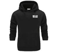 Beast Mode Hoodie Pocket Gym Clothing Muscles Bodybuilding Training Workout Exercise Boxing MMA Gift Top (UK, Alpha, M, Regular, Regular, BLACK)