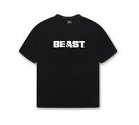 Beast - Official Beast Men's T-Shirt Heavy 100% Cotton - Relaxed Fit Core Tee - Gifts for Men - Black - XX-Large