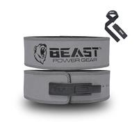 Beast Power Gear Weight Lifting Belt Buckle 10mm 13mm Thick 4" Wide Strap Weight Lifting Powerlifting Deadlift Squat Men Women