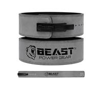 Beast Power Gear Weight Lifting Belt Lever Buckle 10MM 13MM Thick & 4 Inches Free Strap Weightlifting, Powerlifting, Deadlifts, Squats Men Women