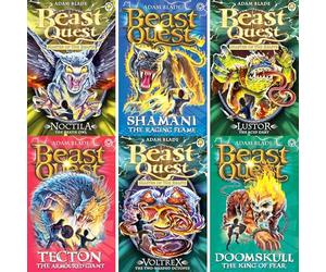 Beast Quest Series 10 Collection: Noctila the Death Owl, Shamani the Raging Flame, and More - Six Epic Adventures of Magic and Heroism for Young Readers