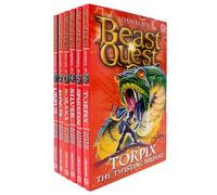 Beast Quest Series 9 - 6 Books Collection Set: The Warlock's Staff (Books 49-54)