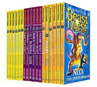 Beast Quest The Battle Collection 18 Books Series 4 - 6 Box Set by Adam Blade