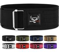 BEAST RAGE Weight Lifting Belt Gym Back Support Self Locking Strength Fitness Training Belts Powerlifting Deadlift weightlifting Squats Exercise lifting belt for Men and Women (2XL, Black)