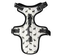 Beast Reindeer Off White Black Reflective Vest for Dog for Pug Working Waterproof Animal Vest for Dogs chalecos para Perros