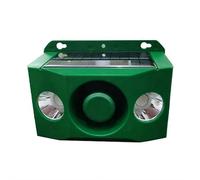 Beast Repellent Solar Warning Lights with Loud Volume, Solar Warning Lights 5 Modes with Loud Volume, Flashing Motion Sensor Light, Solar Lights Outdoor with Alarm for Orchard Farm Barn Yard