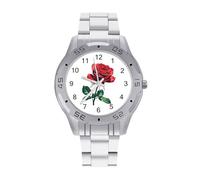 Beast Rose Beauty Quartz Watch Alloy Watch Dress Decorative for Business Men Women with Design Pattern Print