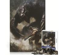 Beast Slayer Puzzle for Adults 1000 Pieces Mental Skill Easy Relaxation Solid Fit Birthday Present (38x26cm)