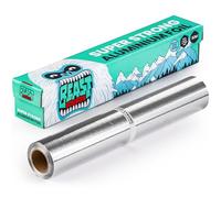 BEAST Super Strong Kitchen Foil Made from 100% Recycled Aluminium, Extra Long, 50 m x 30 cm
