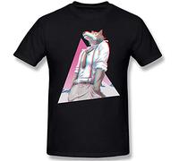 Beastars Cool Men's T-Shirt 100% Cotton Ptern Short Summer Sleeve beastars Paru Itagaki Anime Casual Tshirt Gift Idea Tops Black L