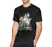 Beastars Men's T-Shirt Unisex Black Tee L