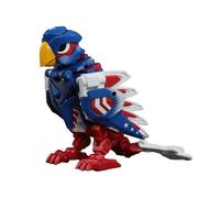 BEASTBOX 52TOYS BB-09US Ultra Shield Transformation Toy Cube to Parrot Transformation Toy, Painted High Action Figure, Mech Beast Transformation, Animal Transformation, No Batteries Required, Perfect