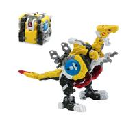 BEASTBOX 52TOYS BB-30 MEGA DIO Mega Dio Transformation Toy, Transformation Toy from Cube to Mecha Dinosaur, Transformation Toy, Painted, Highly Movable, Action Figure, Mech Beast Transformation