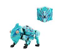 BEASTBOX 52TOYS BB-47 PHANTOMASTER Transformation Toy, Transformation Toy from Cube to Chameleon Transformation Toy, Painted, Highly Movable, Action Figure, Mech Beast Transformation, Animal