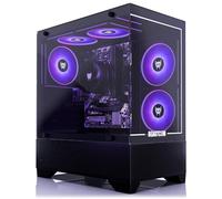 BEASTCOM Q3 Gaming PC Desktop Computer AMD Ryzen 5 3400G, 4K Vega Graphics, 32GB RAM, 1TB M.2 NVMe, 500W 80PLUS PSU, WiFi, Gaming Office Console, Towers Prebuilt PC