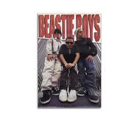Beastie Boys Hip Hop GroupFamous Film And Television Figures Pop Music Figures Poster Decoration Canvas Art Decoration Print Signature Photo Living Room Home Decoration20x30inch(50x75cm) Unframe-style