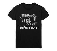 Beastie Boys Men's Check Your Head Cotton T-Shirt in Black | Size: Small Beastie Boys Black S