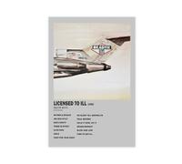 Beastie Boys Poster Licensed to Ill Album Canvas Poster Bedroom Decor Landscape Office Room Decor Gift 16x24inch(40x60cm)
