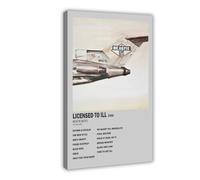 Beastie Boys Poster Licensed to Ill Album Canvas Poster Bedroom Decor Landscape Office Room Decor Gift 12x18inch(30x45cm)