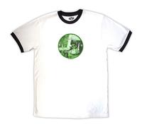 Beastie Boys Record Label Ringer T-Shirt in White | Size: Small Beastie Boys White S