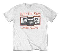 Beastie Boys The So What Cha Want T-Shirt in White | Size: 2XL Beastie Boys White 2XL