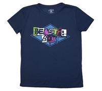 Beastie Boys Women's Multicolour Logo T-Shirt in Blue | Size: Medium Beastie Boys Blue M