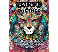 Beasts in Balance: Animal-Inspired Mandalas for Adult Coloring
