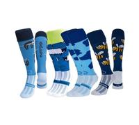 Beasty Blues 4 Pairs for 3 Pairs Saver Pack Knee Length Sports Socks, Rugby Socks, Hockey Socks