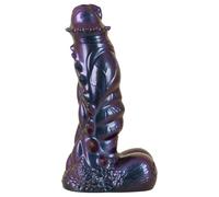 Beasty Cocks Tech-Zilla Bang - suction cup monster dildo (purple)