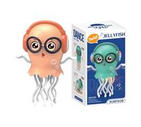 Beat-Aligned Octopus Toy - 290g Cute Electric Plush, Interactive Musical Motion, Colorful Wiggling Tentacles | Entertainment Playing Supplies for Children Car Bedroom Playroom Kids