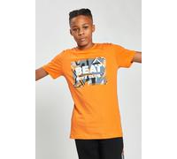 Beat Boyz Club Frequency T-Shirt - Orange Geo - 9/10