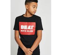 Beat Boyz Club Logo T-Shirt - Black/Red - 9/10