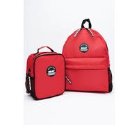 Beat Boyz Club Men's Essential Back to School Backpack & Lunch Bag Bundle in Red Beat Boyz Club Red One Size