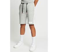 Beat Boyz Club Orbit Shorts - Grey Marl/White - 9/10