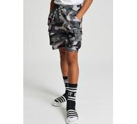 Beat Boyz Club Revolve Combat Shorts - Grey Camo - 7/8