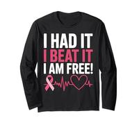 Beat Breast Cancer Survivor Pink Ribbon Long Sleeve T-Shirt