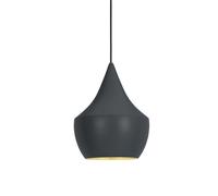 Beat Fat LED Pendant Light Black Tom Dixon - 5056194239929