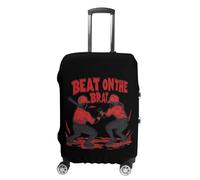 Beat On The Brat Funny Suitcases Cover Travel Accessories Washable Suitcase Protector Fits 19-32 Inch L