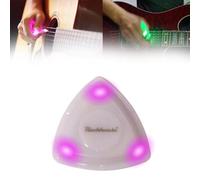 Beat Picks,1/3PCS Light up Guitar Pick,LED Glowing Guitar Pick,Replacement Luminous Guitar Pick,Colourful Illuminated Guitar Plectrum For Enhanced Stage Performance