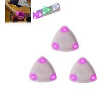 Beat Picks-Beatpicks Light up Guitar Pick,LED Guitar Pick Ukulele Picks Guitar,Beatpicks Lightup Guitar Pick,Replacement Guitar Picks (pink)