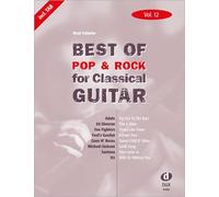 Beat Scherler Best of Pop & Rock for Classical Guitar Vol. 12 (Paperback)