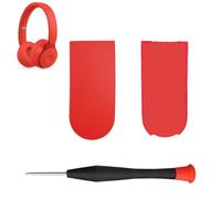 Beat Solo Pro Slider Covers Same as The Stock Side Covers Accessories Replacement Parts Compatible with Beats by Dre Solo Pro/Model A1881 Headphones (Red)