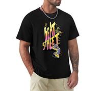 Beat Street T-Shirt T-Shirt Man Clothes Heavyweight t Shirts t Shirts for Men Cotton Black