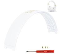 Beat Studio 3 Replacement Headband - Stock Arch Band Parts Repair Kit Compatible With Beats by Dre Studio 3 (A1914) and 2 Wired/Wireless (B0500/B0501) Over-Ear Headphones (White)