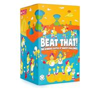 Beat That, Family Party Game with 160 Skill Challenges, Ages 9+ | Bet on yourself and take on wacky challenges with cups, balls and dice, for 2 to 8 players, rules explained in 2 minutes