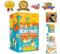 Beat That - Interactive Family Game Night Card Challenges, Ages 11+, Multi-color