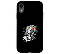 Beat The Clock Daily Discipline Mindset Case for iPhone XR