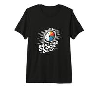 Beat The Clock Daily Discipline Mindset Premium T-Shirt